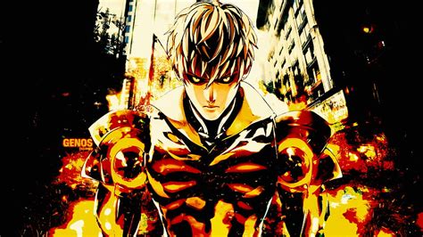 Genos One Punch Man And Background Saitama And Genos Hd Wallpaper