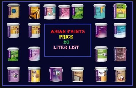 Asian Paints Price Liter List OFF