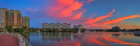 Hdr Panorama Palm Beach Gardens Downtown Hdr Photography By Captain Kimo
