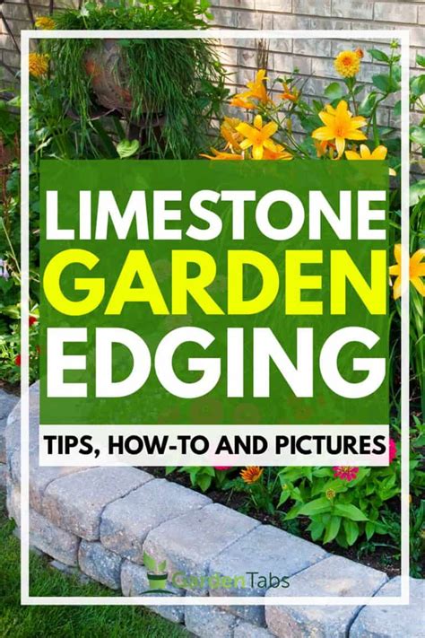 Limestone Garden Edging Tips How To And Pictures