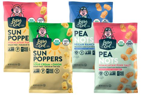New Sustainable Snacks Debut From Lesserevil Healthy Brands 2021 09