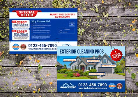 Cleaning Service Eddm Mailer Design Templates Cleaning Service Direct