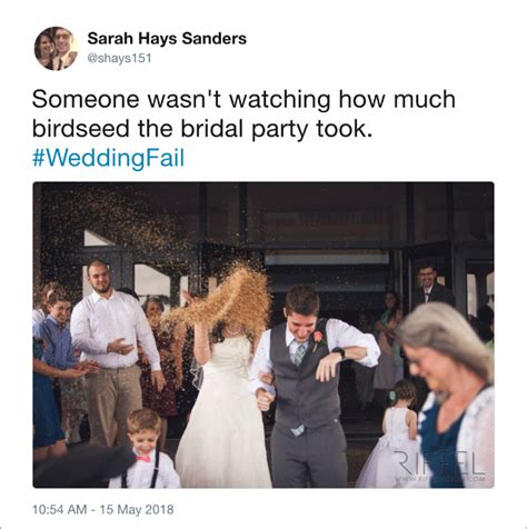 People Sharing The Funniest Wedding Fails