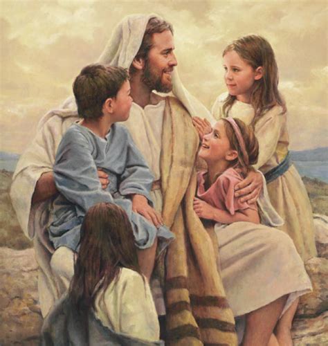 Clipart Lds Children Learning About Jesus Clipground