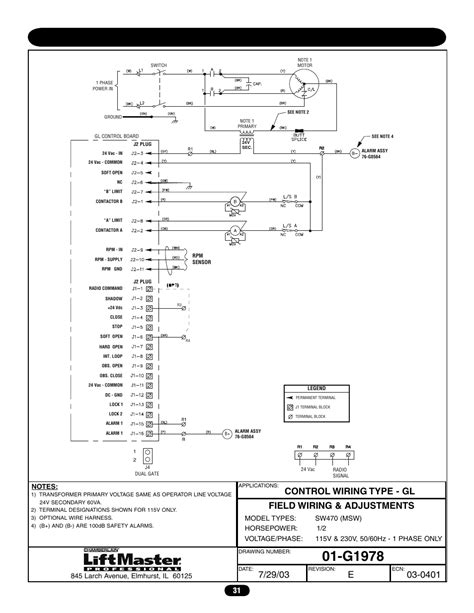 Wiring Diagram Liftmaster