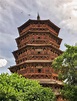 The Sakyamuni Pagoda of Fogong Temple, built in 1056AD, Liao dynasty ...