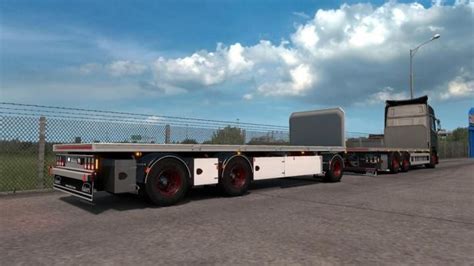 Ets2 Lunnas Flatbed Addon For Tandem And Ekeri By Kast 135x