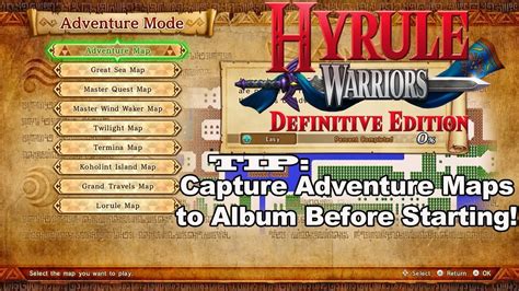 Hyrule Warriors Legends Adventure Map Guide Hyrule Warriors Guide Pro