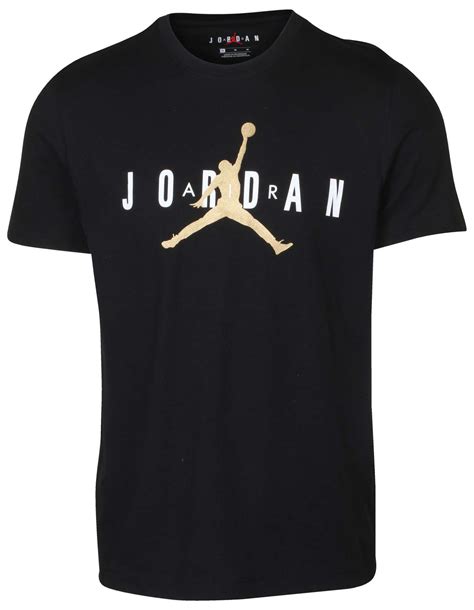 Nike Jordan Mens Nike Jumpman Air Graphic Tee Large Black