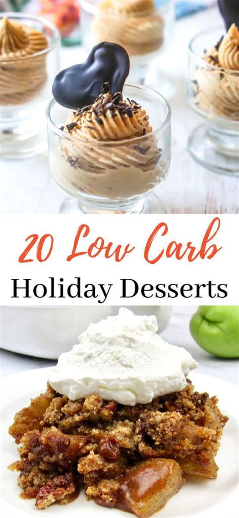 At about 290 calories and 30 grams of sugar, a slice of classic pumpkin pie won't send you on quite as extreme a blood sugar rollercoaster, but still get started with one of the following healthy thanksgiving dessert recipes. 20+ Scrumptious Keto Holiday Desserts | Low carb holiday desserts, Holiday desserts, Low carb ...