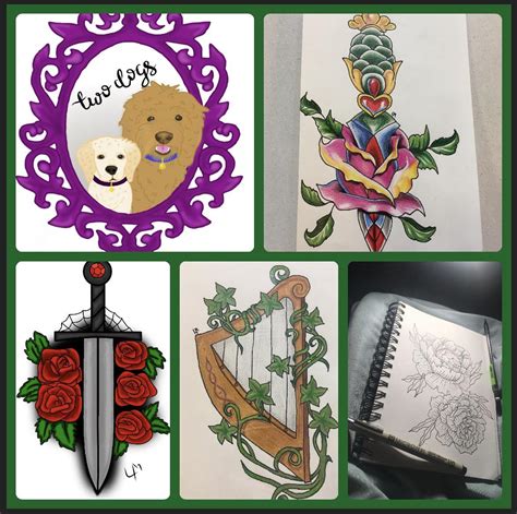 Tattoo Design Artist For Hire Digital Or Traditional Rates Vary