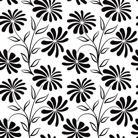 Vector Floral Pattern Seamless Rose Seamless Pattern Flower Seamless