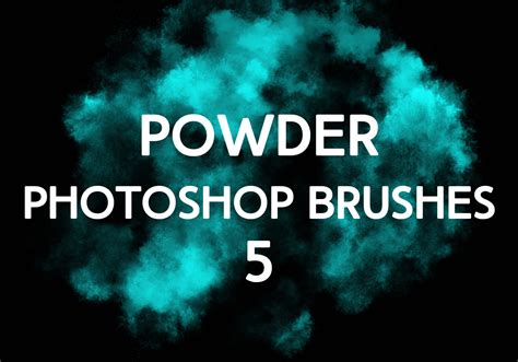 Powder Brushes 5 Free Photoshop Brushes At Brusheezy