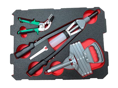 Rbt250t Aviation Sheet Metal Tools Kit Red Box Tools