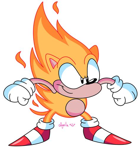 Fire Sonic By Cdgzilla9000 On Deviantart