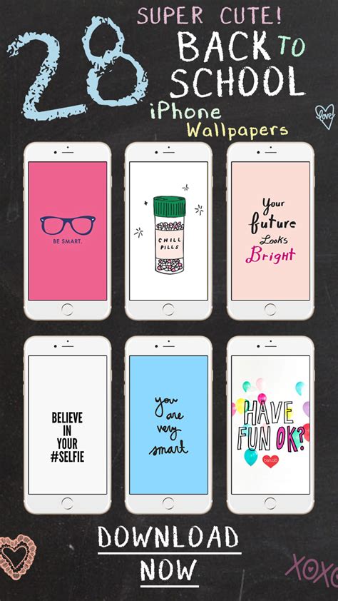 Back To School With 28 Super Cute Iphone Wallpapers