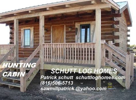 Hunting Cabin Kit Schutt Log Homes And Mill Works Hunting Cabin