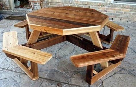 How To Build An Octagon Picnic Table Free