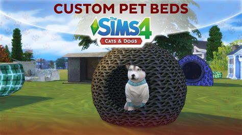 Sims 4 Dog Bed Cc