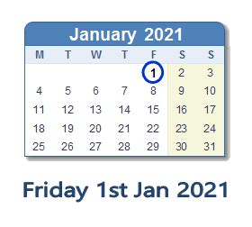 It's worth noting that the digital currency was at a low. 1 January 2021 Calendar with Holidays and Count Down - AUS