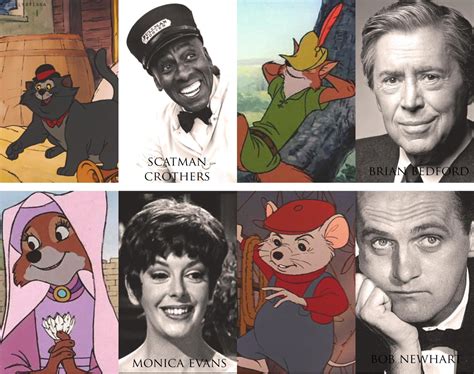 Would You Bloom — Disney Animal Characters And Their Voice Actors