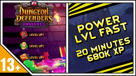 Only you, defenders of pangu can protect this land from those who seek to destroy it. DDA Dungeon Defenders Awakened How To Level Up FAST (XP Guide) - YouTube