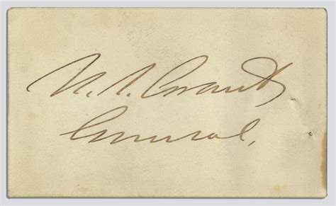 Lot Detail - Ulysses S. Grant Signature