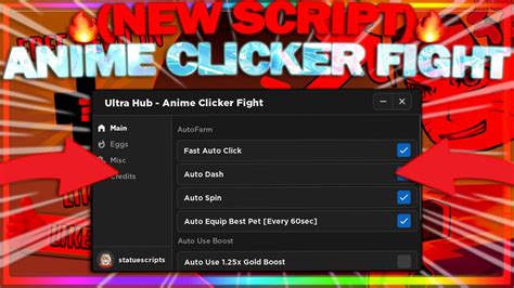 New🔥 Op Anime Clicker Fight Script Fast Auto Farm Auto Hatch