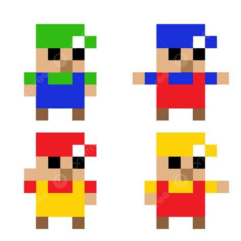Pixel Art Clipart Hd Png Bit Vector Pixel Art Character 59 Off
