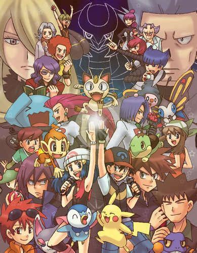 Pokemon Diamond And Pearl Anime Characters 2021