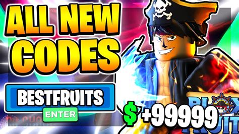 ALL NEW SECRET CODES In BLOX FRUITS Blox Fruits Update YouTube