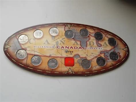 1999 Canada Millennium Millenaire Royal Canadian Mint Quarter Set 1999 Picclick