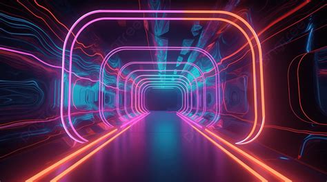 Neon Tunnel Wallpapers Top Free Neon Tunnel Backgrounds Wallpaperaccess