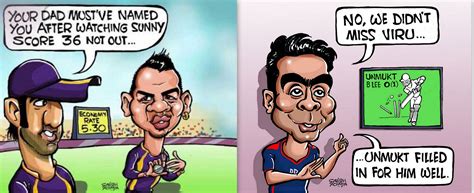 A Collection Of Cricket Cartoons By Satish Acharya Non Striker