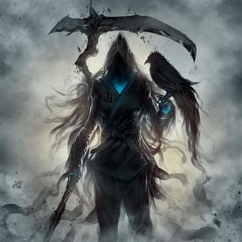 Reaper By Ckgoksoy On Deviantart Dark Fantasy Art Dark Art Drawings