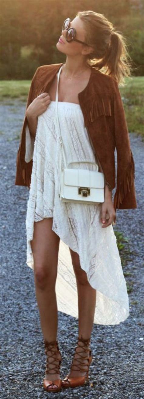 40 Adorable Boho Casual Outfits To Look Cool Fashion Boho Chic