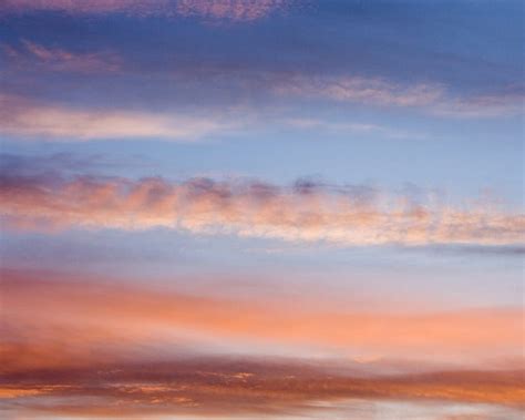 Sunset Sky Salmon Pink Grayish Blue Sunset Sky Hd Wallpaper Peakpx