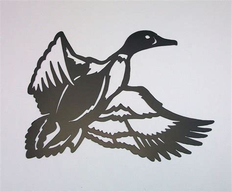 Duck Silhouette Wall Hanging 2300 Via Etsy Duck Silhouette