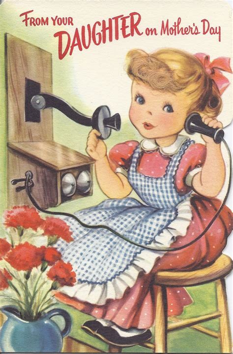 M170 Vintage Mothers Day Greeting Card By Paramount Etsy Vintage