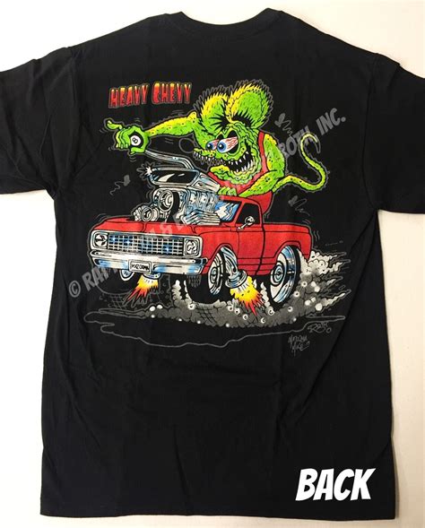 Official Rat Fink Heavy Chevy T Shirt Ed Big Daddy Roth Etsy