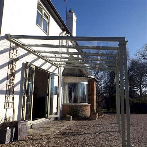 Clearview Glass Patio Canopy Projection 3000mm