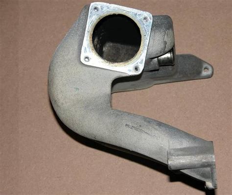 This lovely piece is the bsh throttle body inlet pipe. VWVortex.com - air intake throttle body race pipe