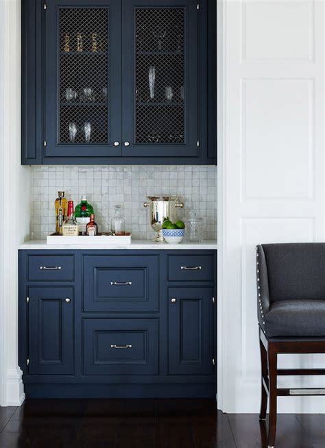 Cabinet paint colors are always fun to pick, even if it's just white, as there are a million whites out there! 23 Gorgeous Blue Kitchen Cabinet Ideas