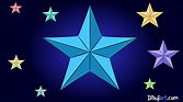 Cómo dibujar una Estrella paso a paso | dibujart.com