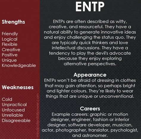 Entp Personality Type Strengths And Weaknesses