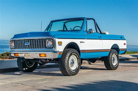 1972 Chevrolet K5 Blazer 4x4 For Sale On Bat Auctions Sold For