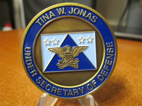 Dod Under Secretary Of Defense Tina W Jonas Challenge Coin 417f
