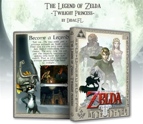 The Legend Of Zelda Twilight Princess Wii Box Art Cover By Didacfl