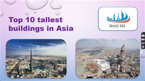 Top 10 Tallest Buildings In The Asia Asia Countries Building