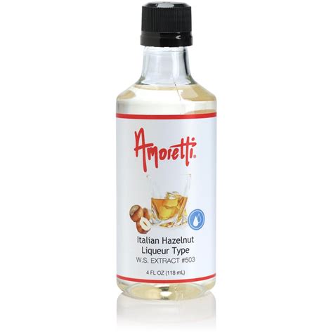 Italian Hazelnut Liqueur Type Extract Water Soluble — Amoretti